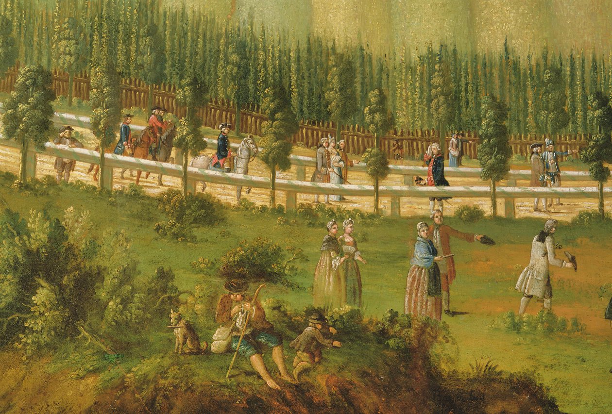 Büyük Frederick, Sanssouci yakınlarındaki Maulbeerallee