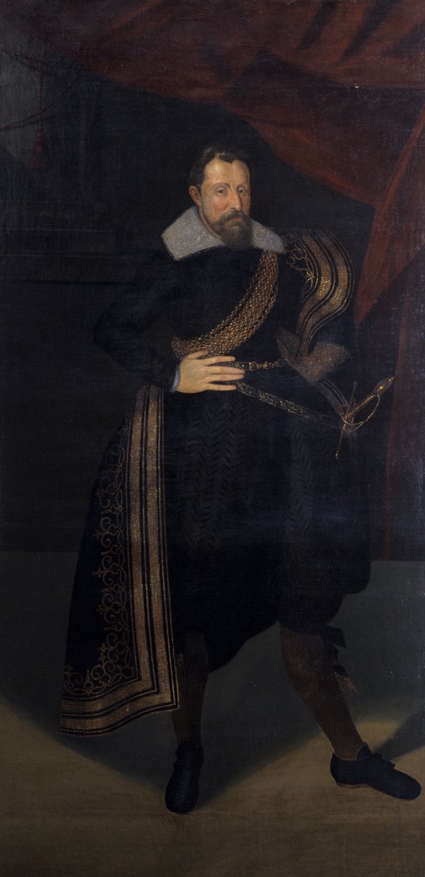Johann Casimir, Saxe-Coburg Dükü by German School