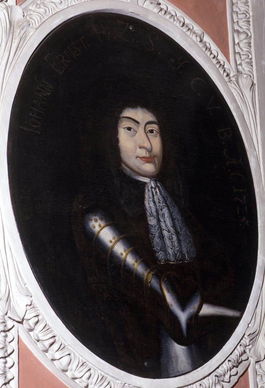 Johann Ernst von Saalfeld, Saksonya Dükü, Juelich, Cleve ve Berg by German School
