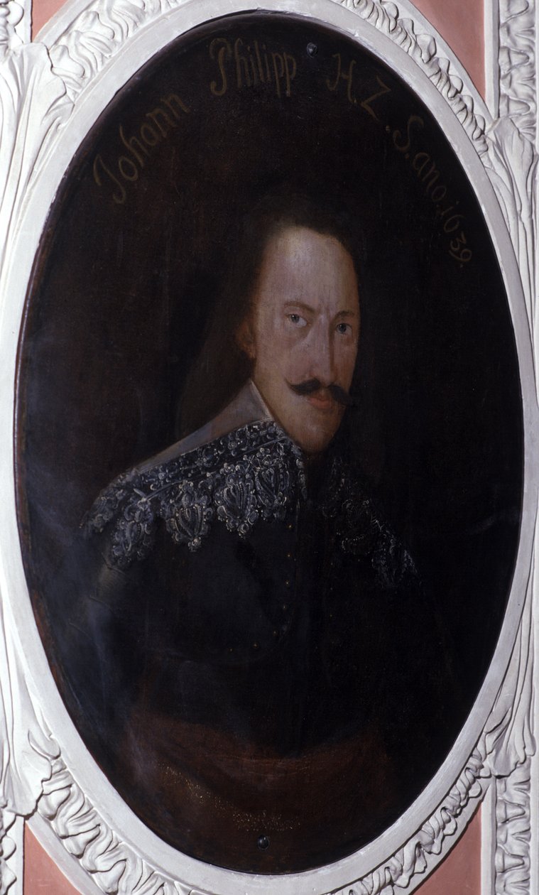 Johann Philipp von Altenburg, Saksonya Dükü by German School
