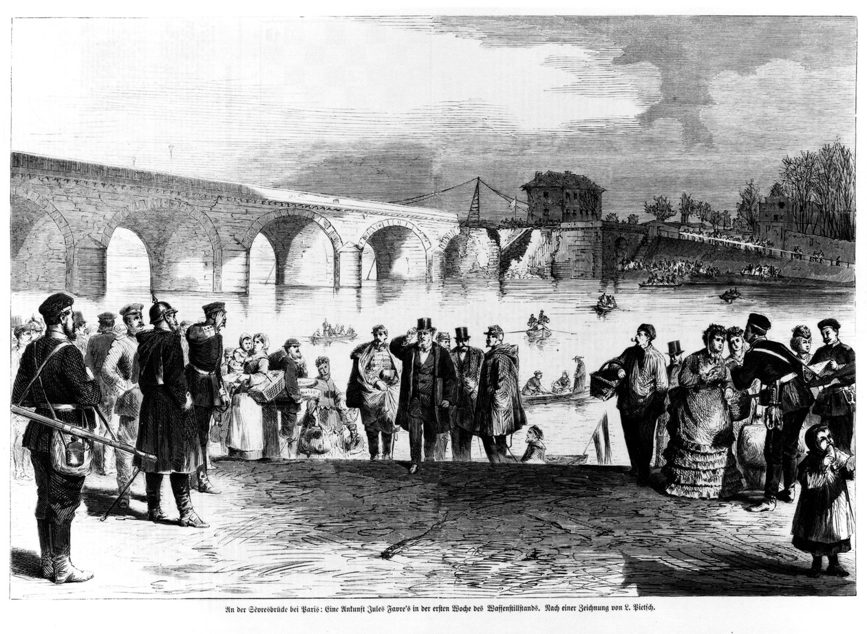 Jules Favre (1809-80) Pont de Sevres
