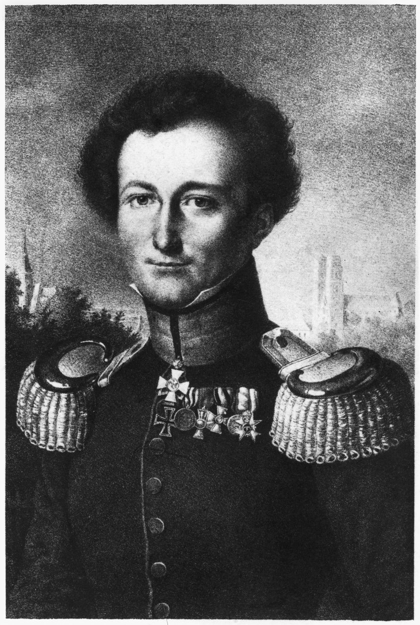 Karl von Clausewitz (1780-1831)   by German School