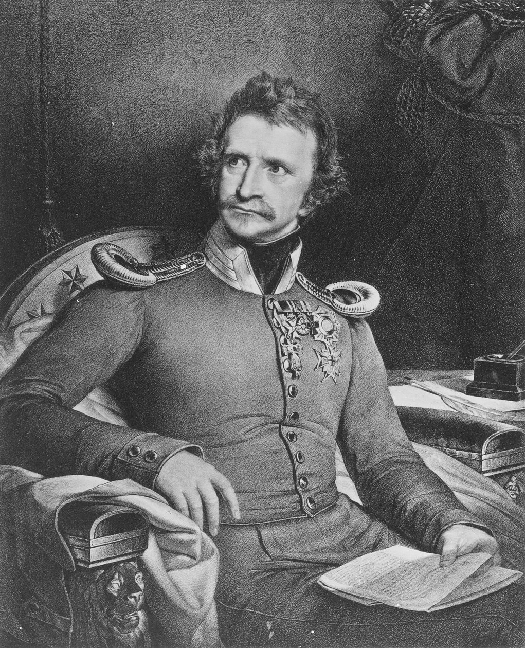 Bavyeralı I. Ludwig by German School