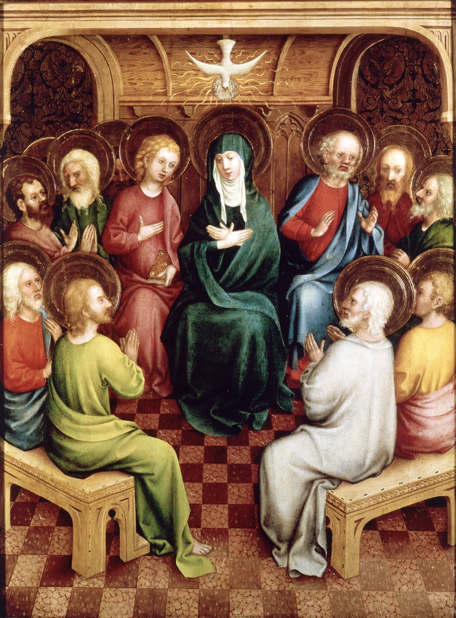 Pentekost, 1450 by German School