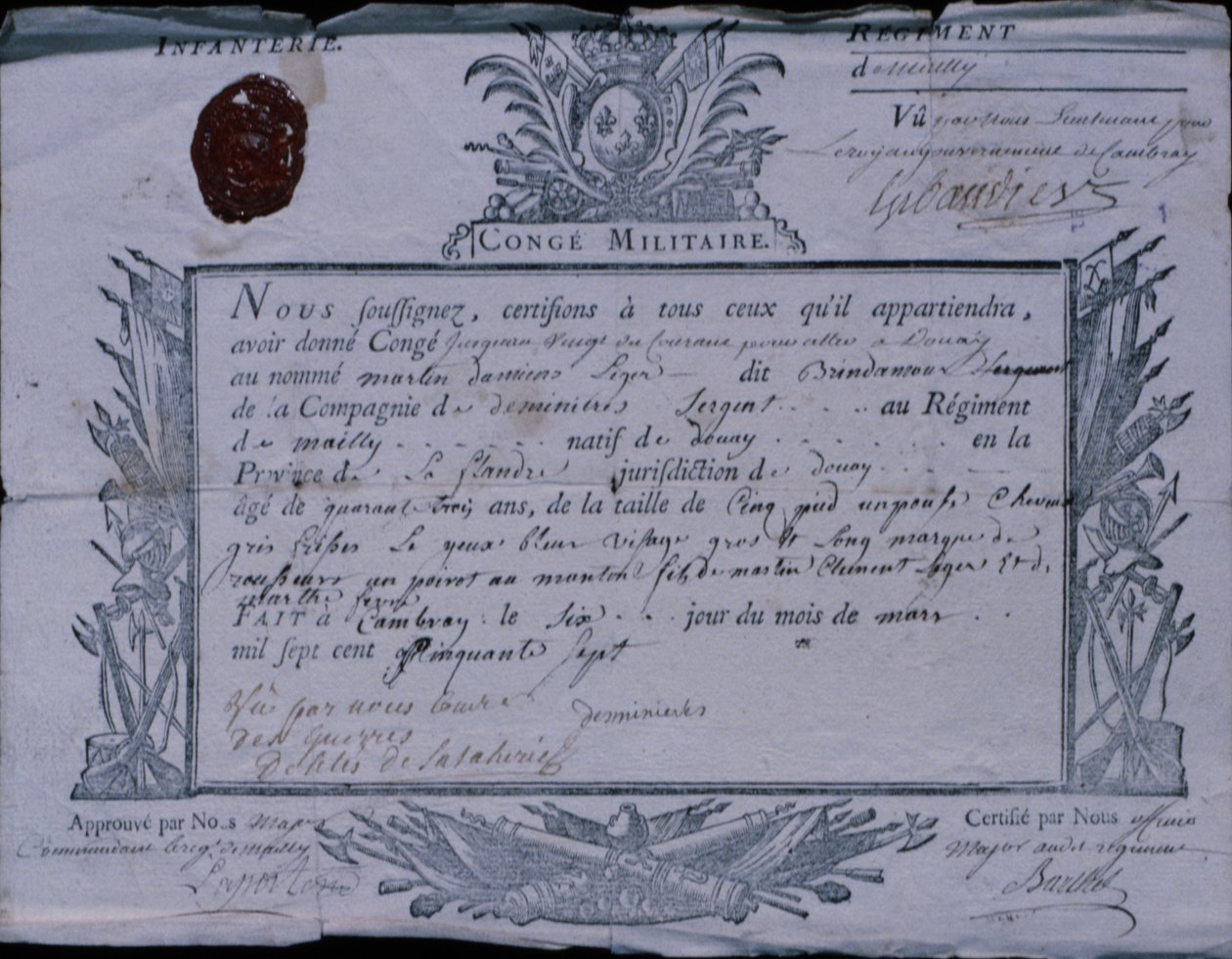 Rossbach, 1757 Savaşı için İzin (kağıt üzerinde kalem ve mürekkep) by German School