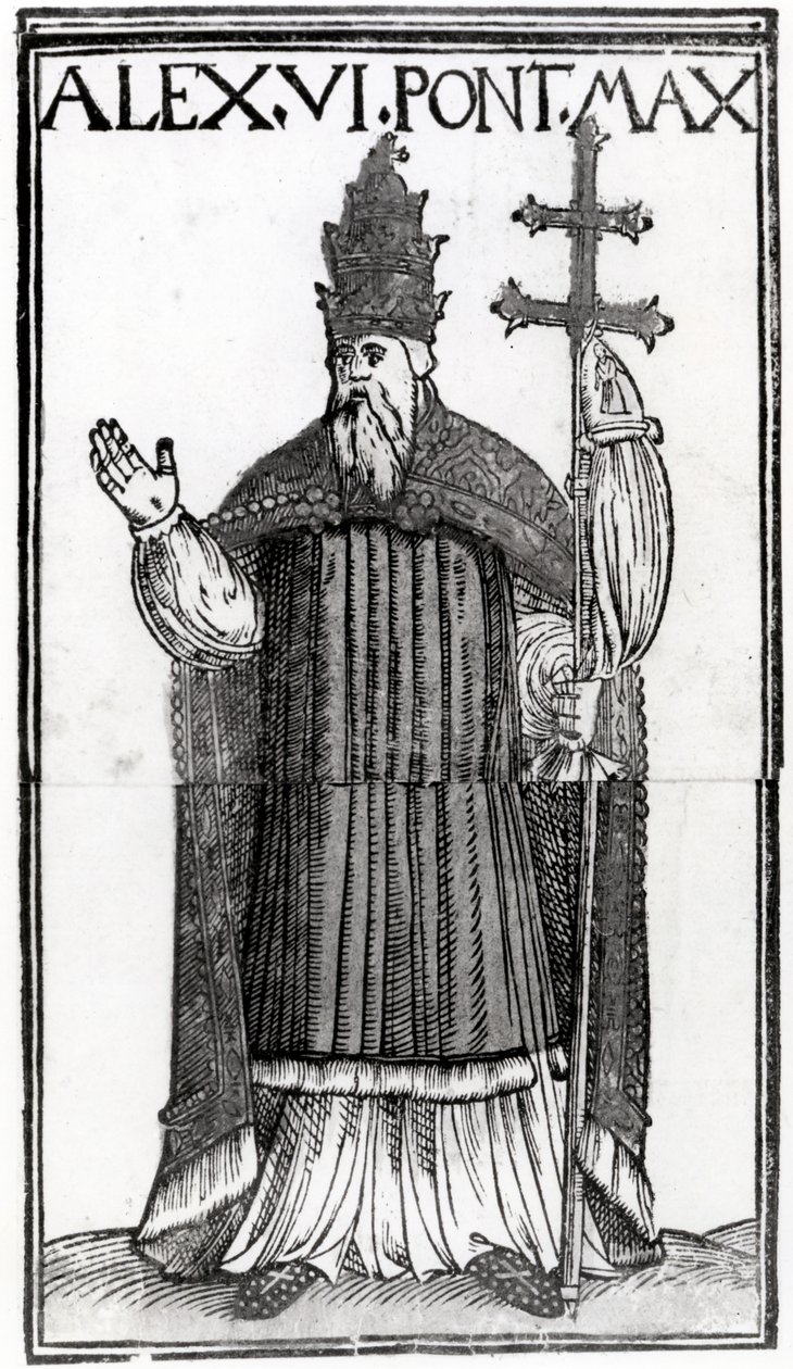 Papa Alexander VI by German School