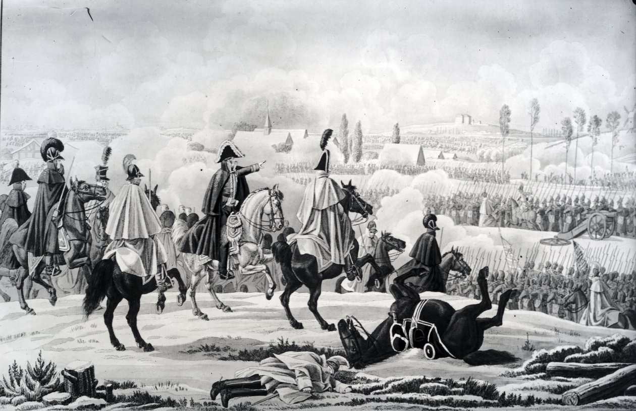 Brienne Savaşı, 1 Şubat 1814 by German School