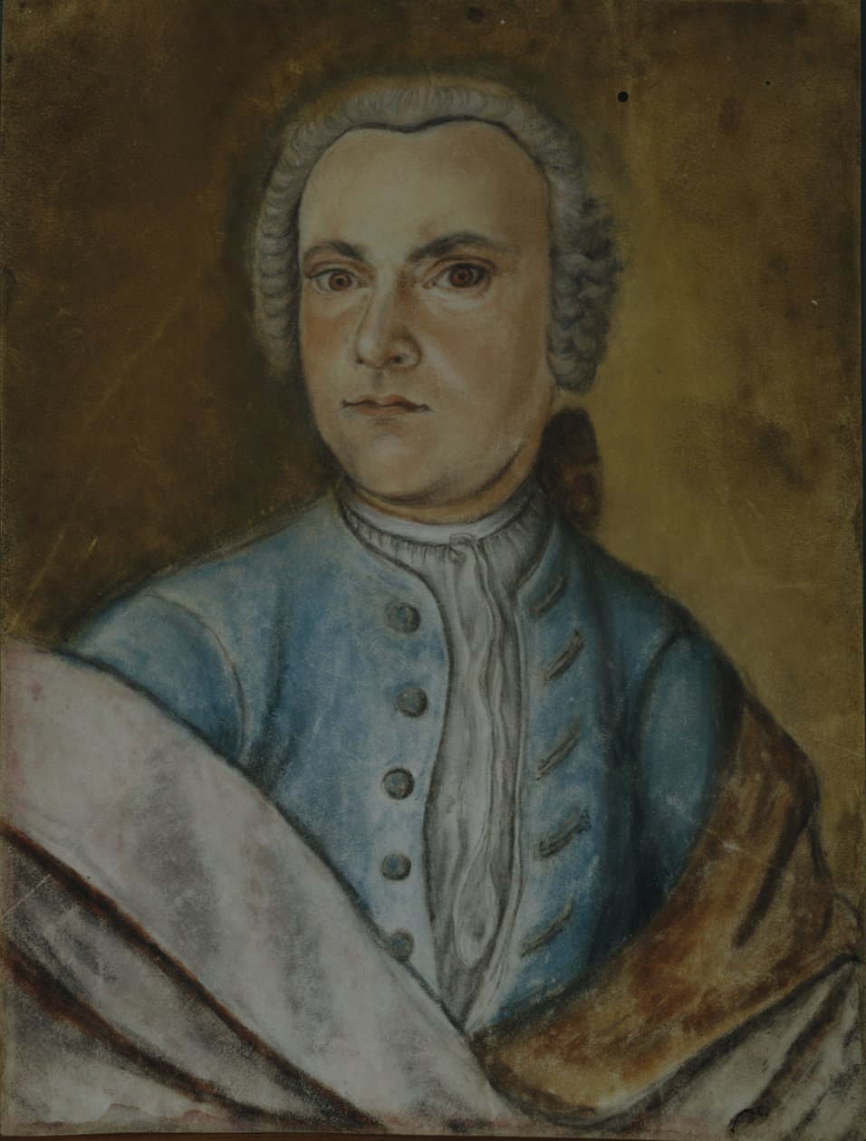 Wilhelm Friedemann Bach, c.1733 (kağıt üzerinde pastel) by German School