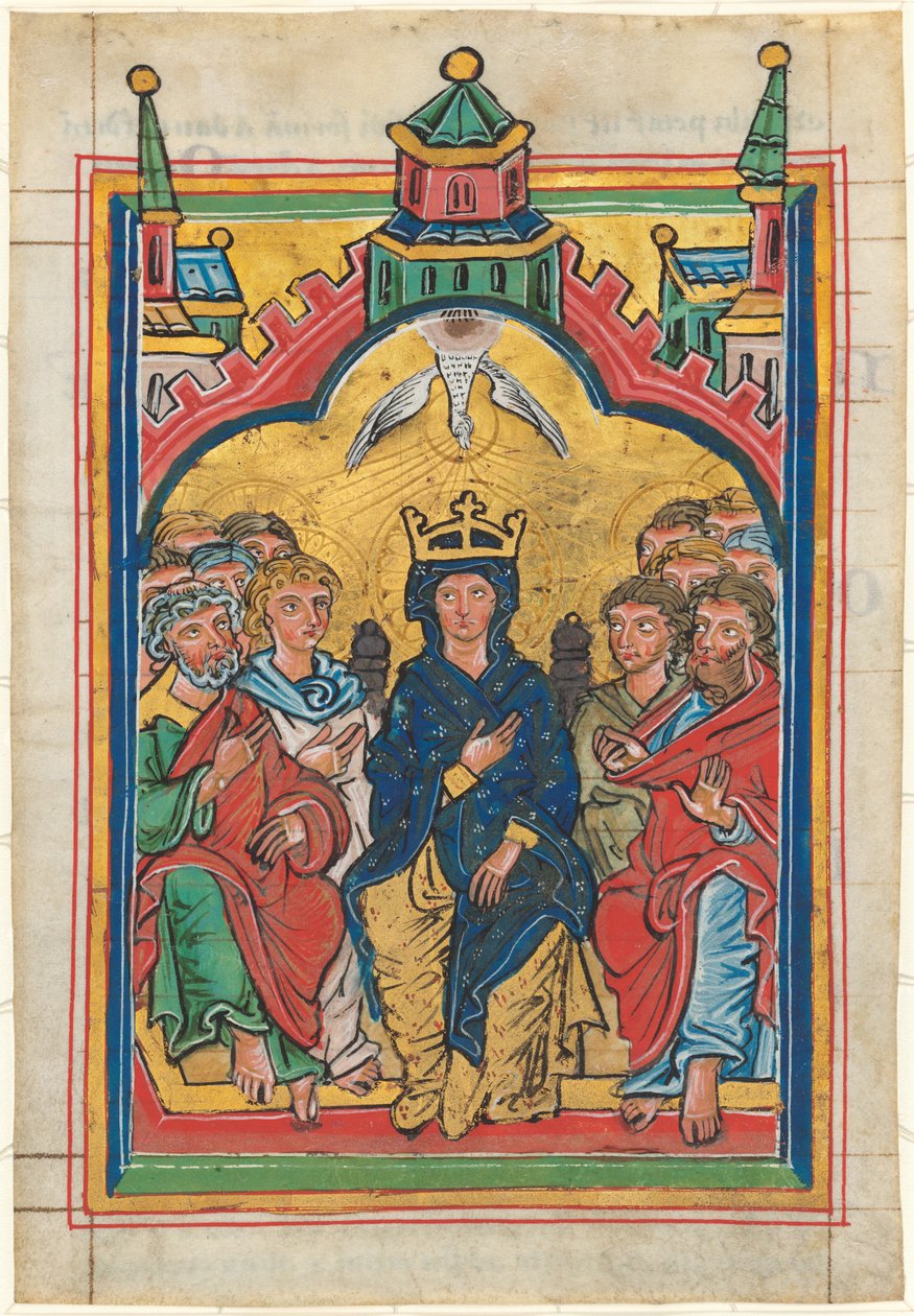 Pentekost by German 13th Century