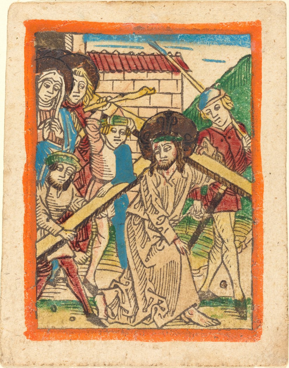 Haç Taşıyan İsa by German 15th Century