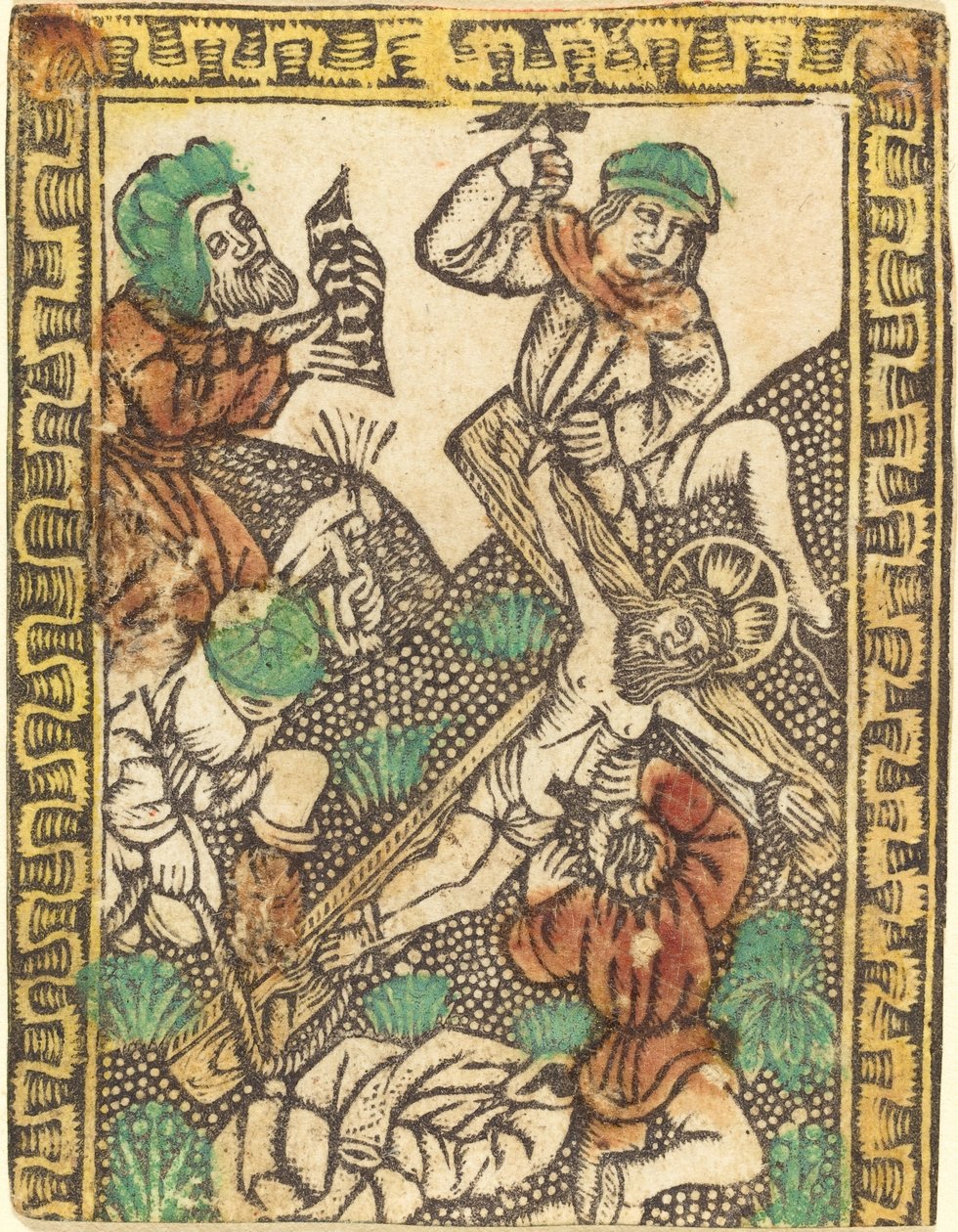 İsa çarmıha gerildi by German 15th Century