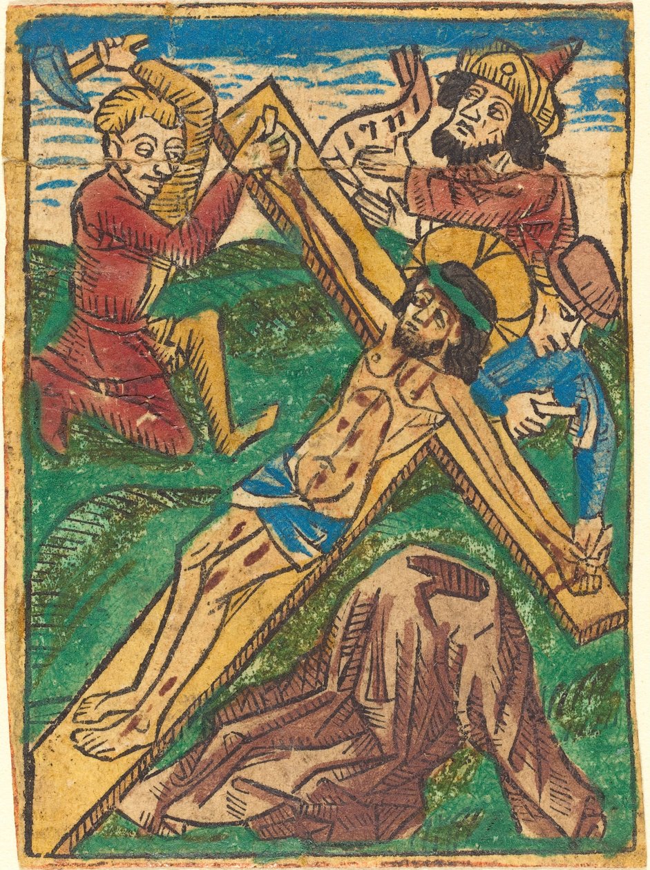 İsa çarmıha gerildi by German 15th Century