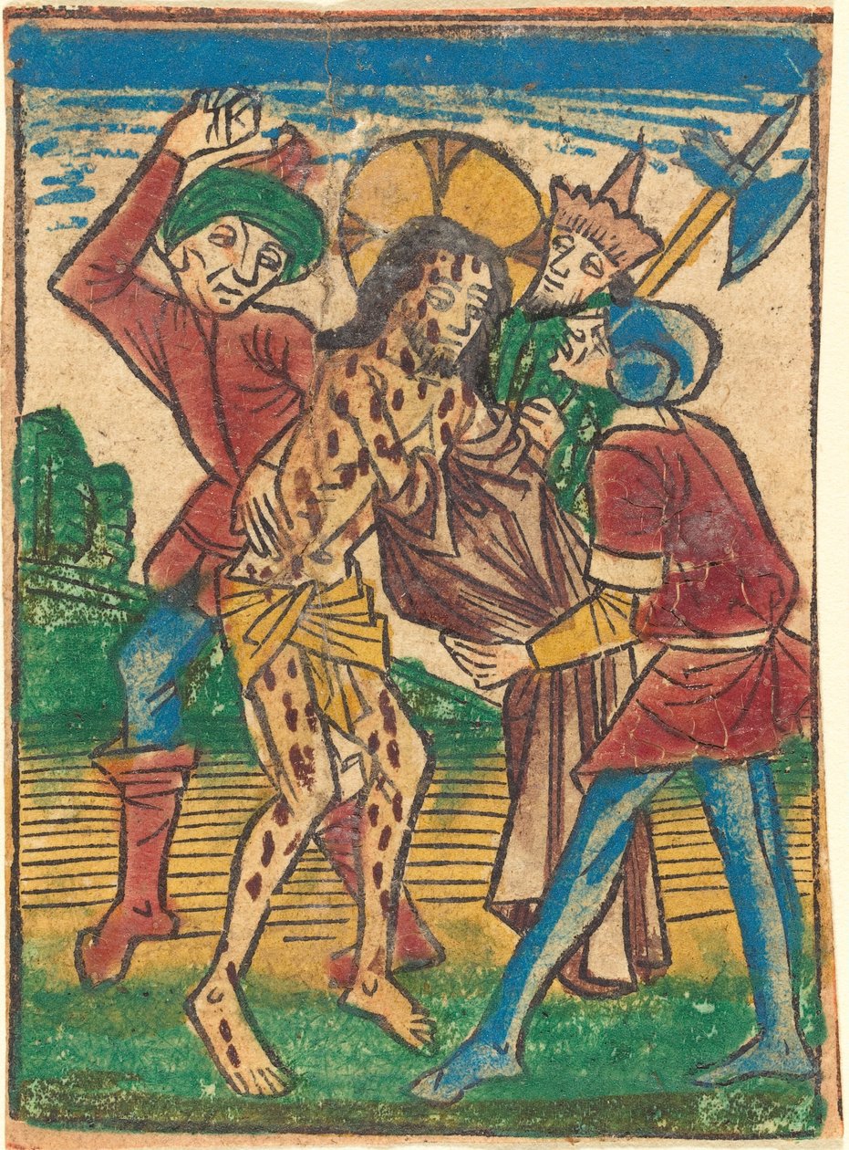 İsa Soyulmuş by German 15th Century