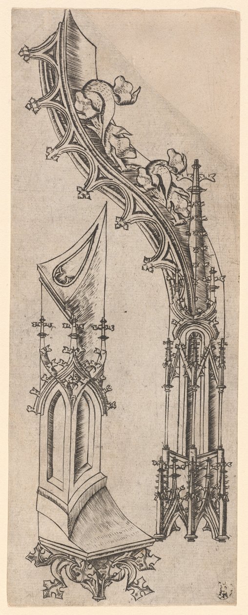 Gotik Harf "d" by German 15th Century