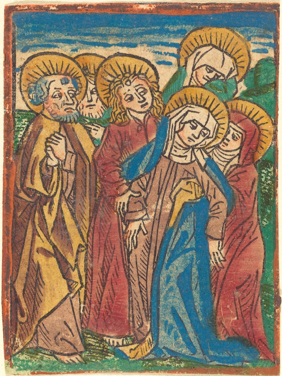 madonna üstesinden gelmek by German 15th Century