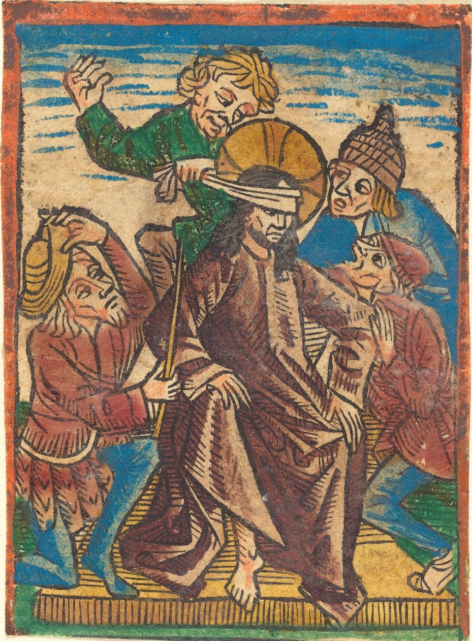İsa ile alay etmek by German 15th Century