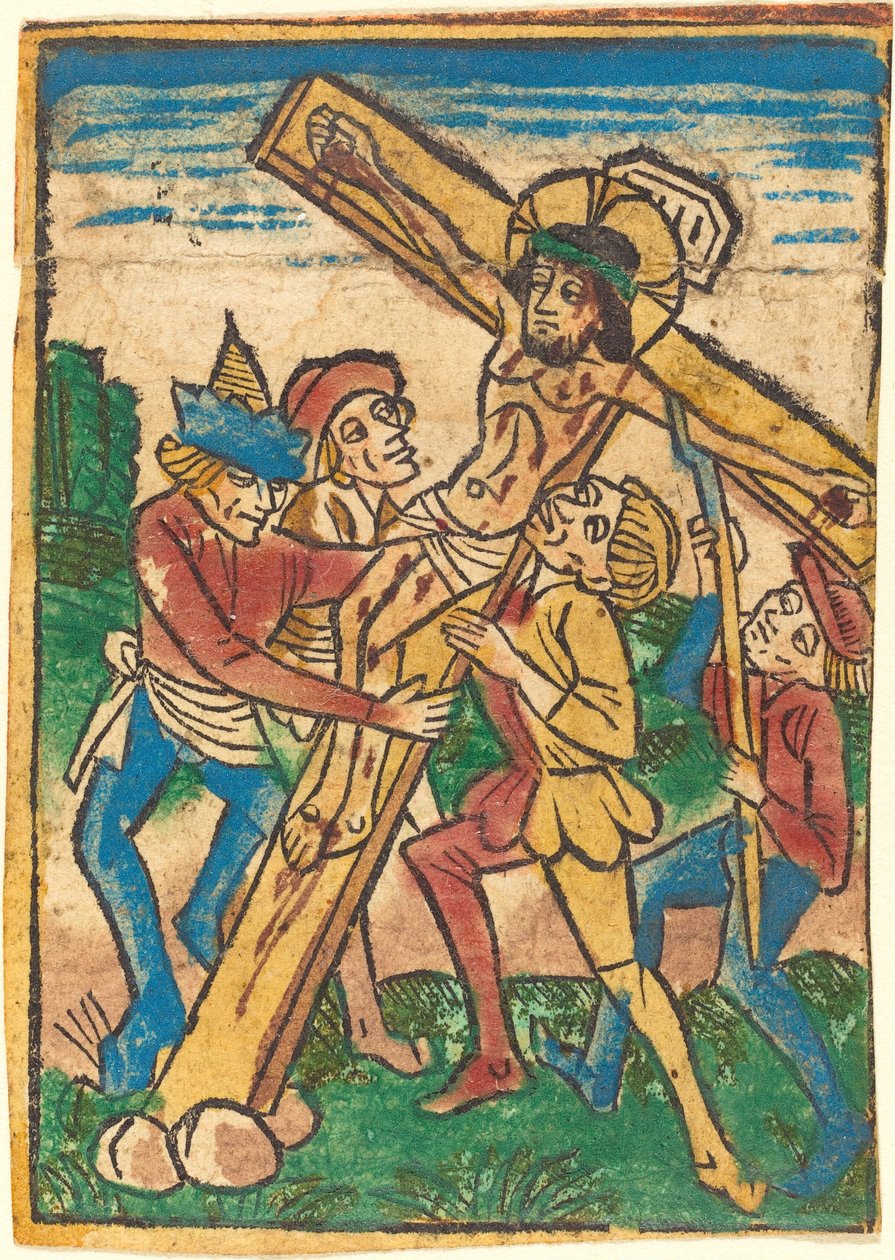 Haçı yükseltmek by German 15th Century