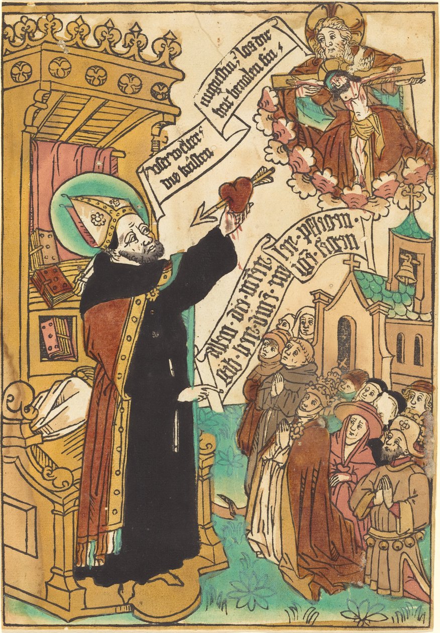 Aziz Augustine by German 15th Century