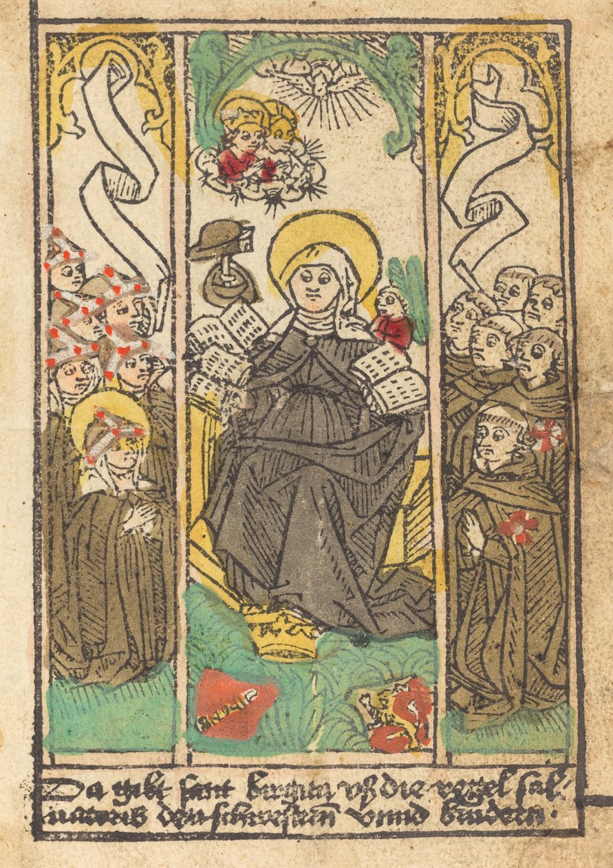 Aziz Bridget by German 15th Century