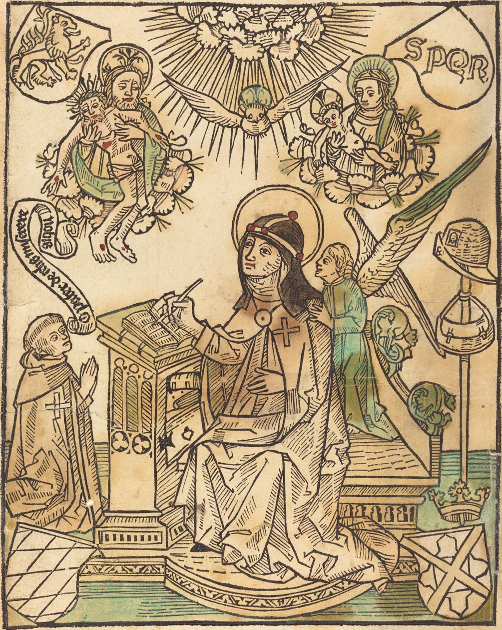 Aziz Bridget by German 15th Century