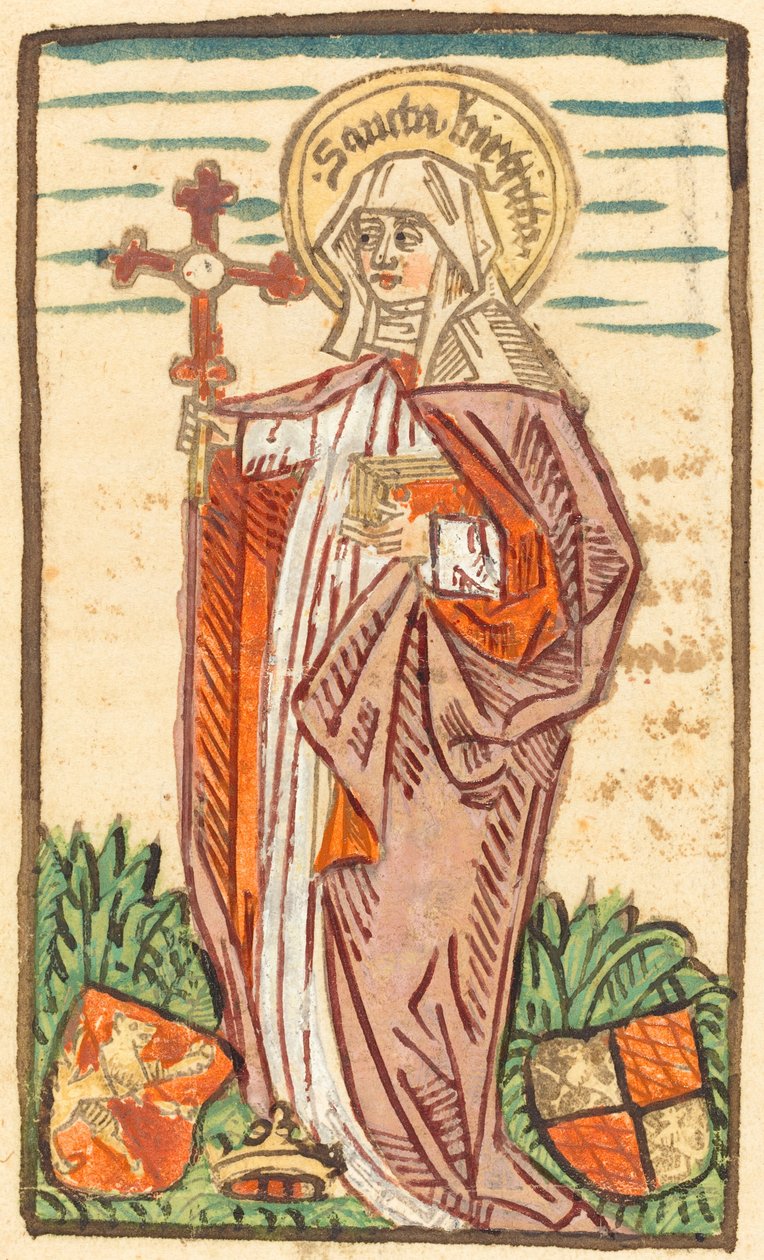 Aziz Bridget by German 15th Century