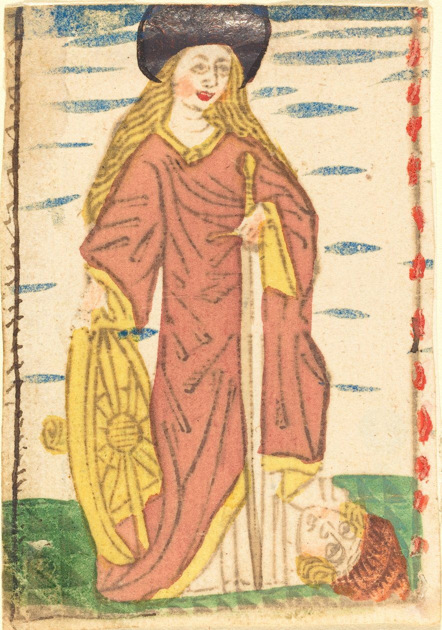 İskenderiye Aziz Catherine by German 15th Century
