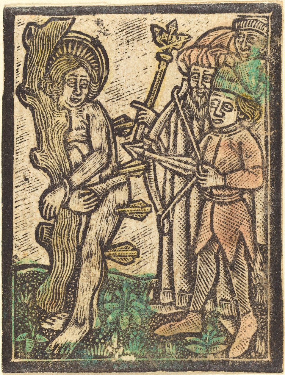 Aziz Sebastian by German 15th Century