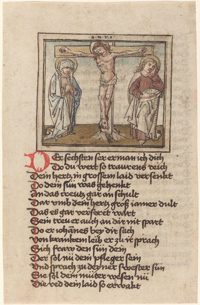 Çarmıha Gerilme by German 15th Century
