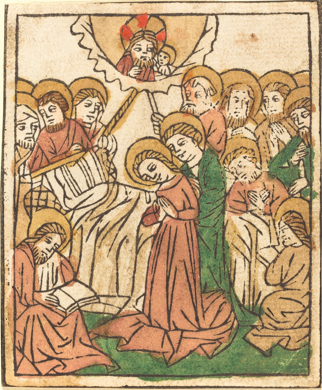 Bakirenin Ölümü by German 15th Century