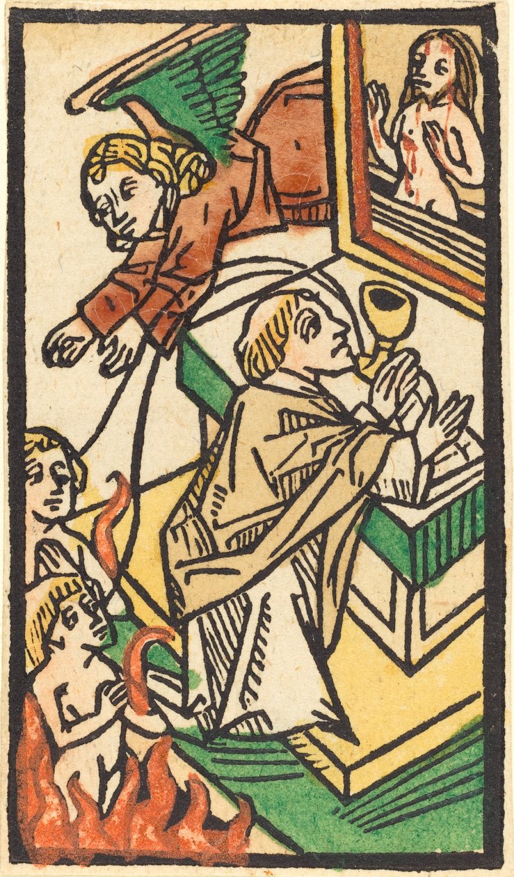 Aziz Gregory Kütlesi by German 15th Century