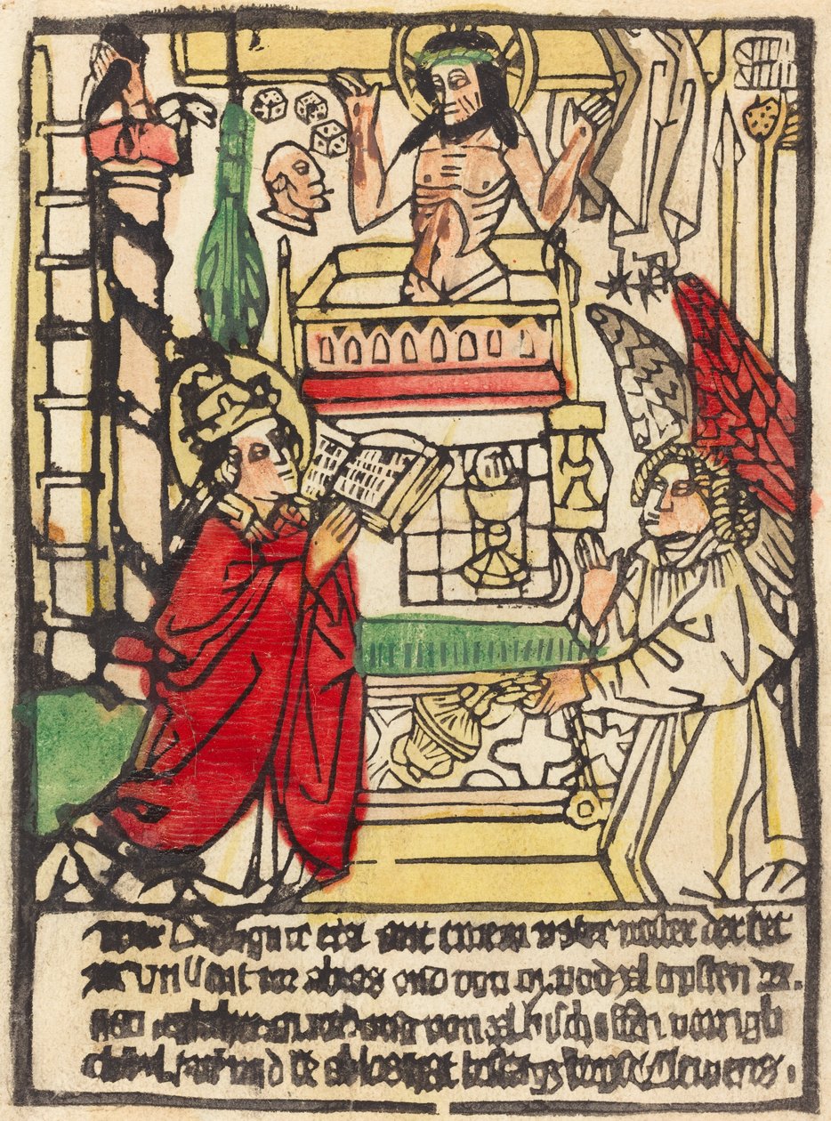 Aziz Gregory Kütlesi by German 15th Century