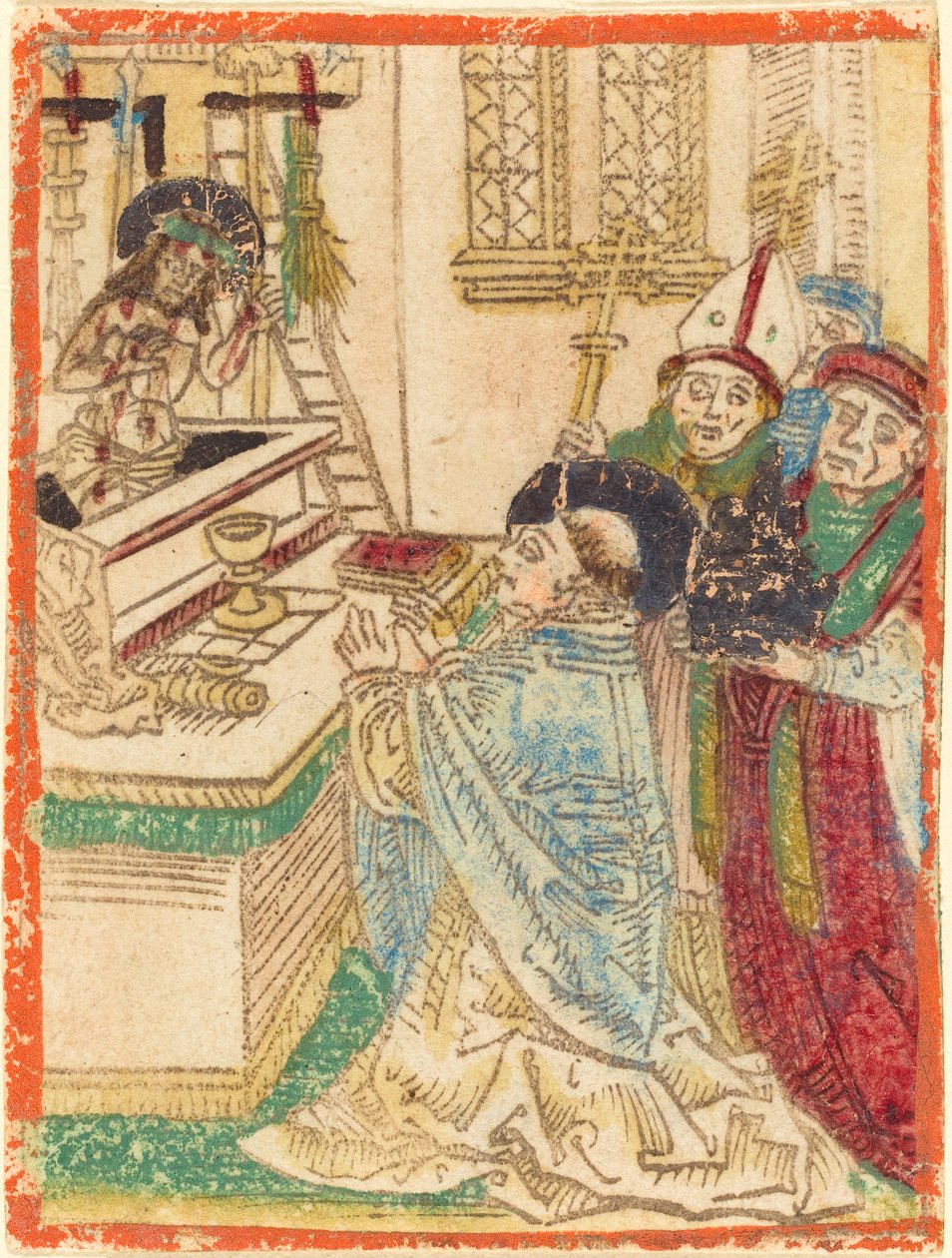 Aziz Gregory Kütlesi by German 15th Century