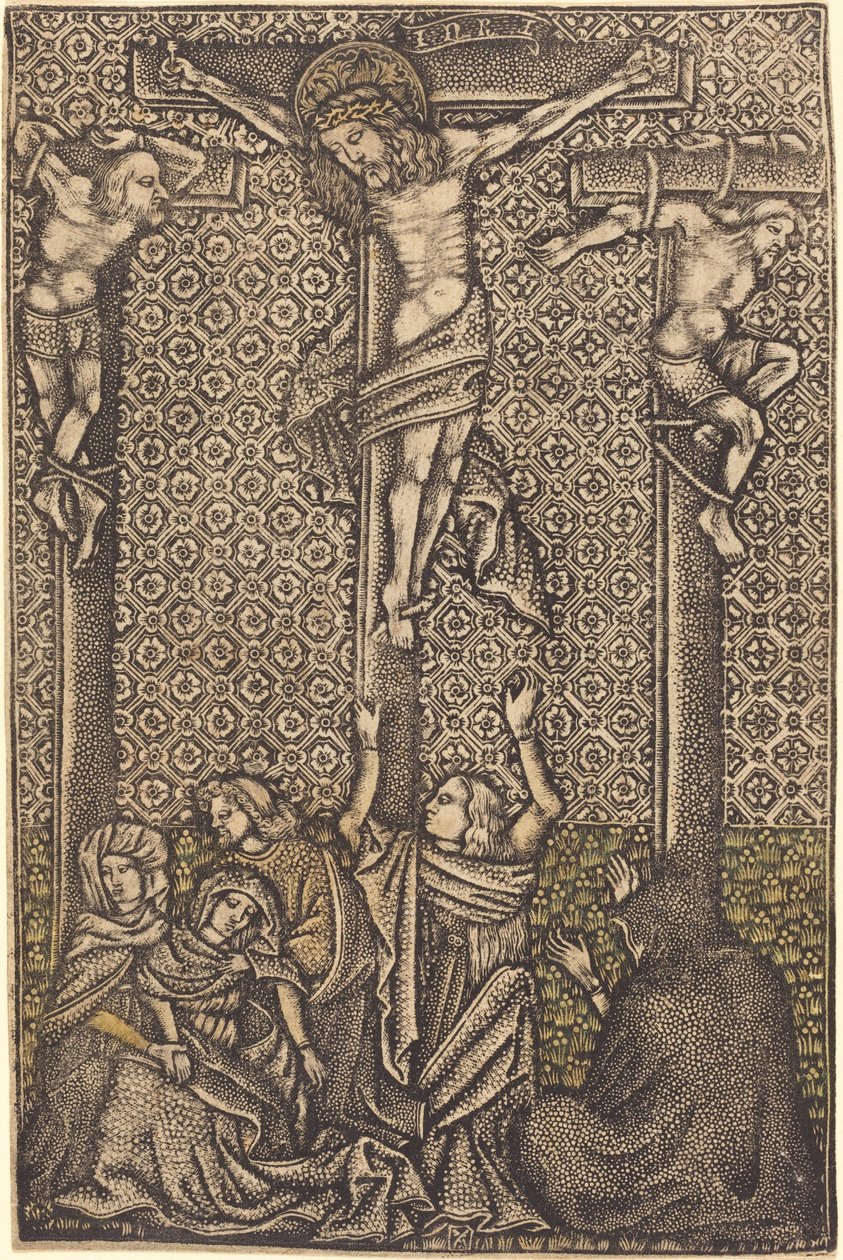 Çarmıha Gerilme by German 15th Century or Master with the Crossed Clubs