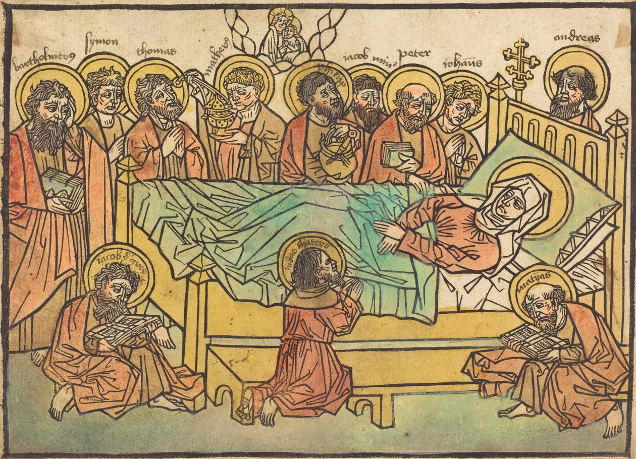 Bakirenin Ölümü by German 15th Century or Peter Maler