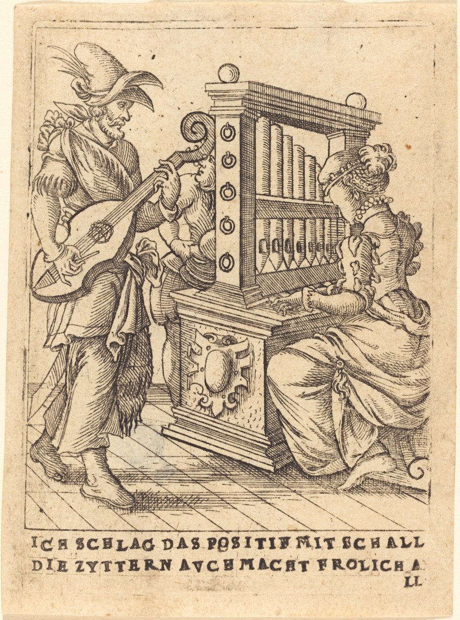 Olumluyu sesle vurdum, Zytternavchmacht mutlu bir şekilde by German 16th Century