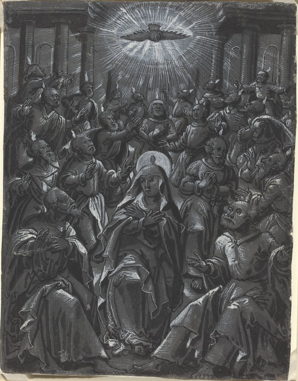 Pentekost [rekto] by German 16th Century