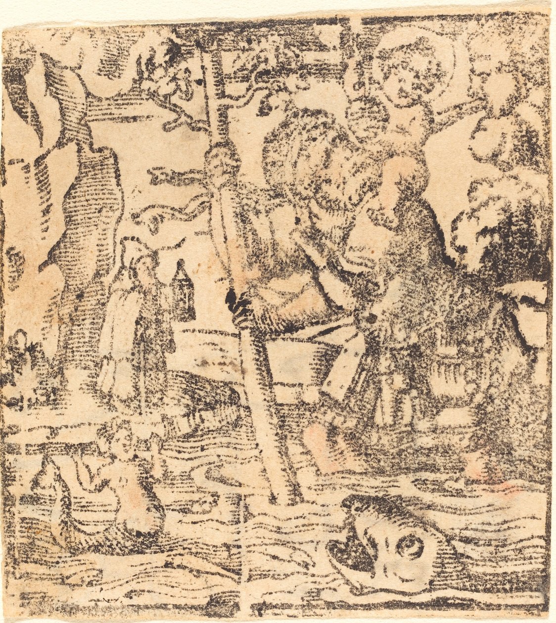 Aziz Christopher by German 16th or 19th Century