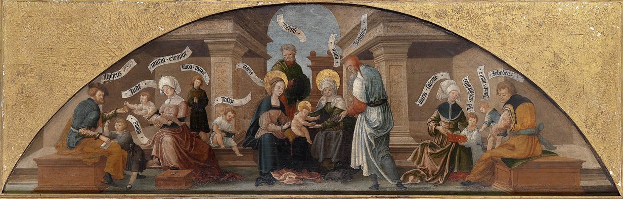 Kutsal Akrabalık, Erken 16. yüzyıl. by German Master
