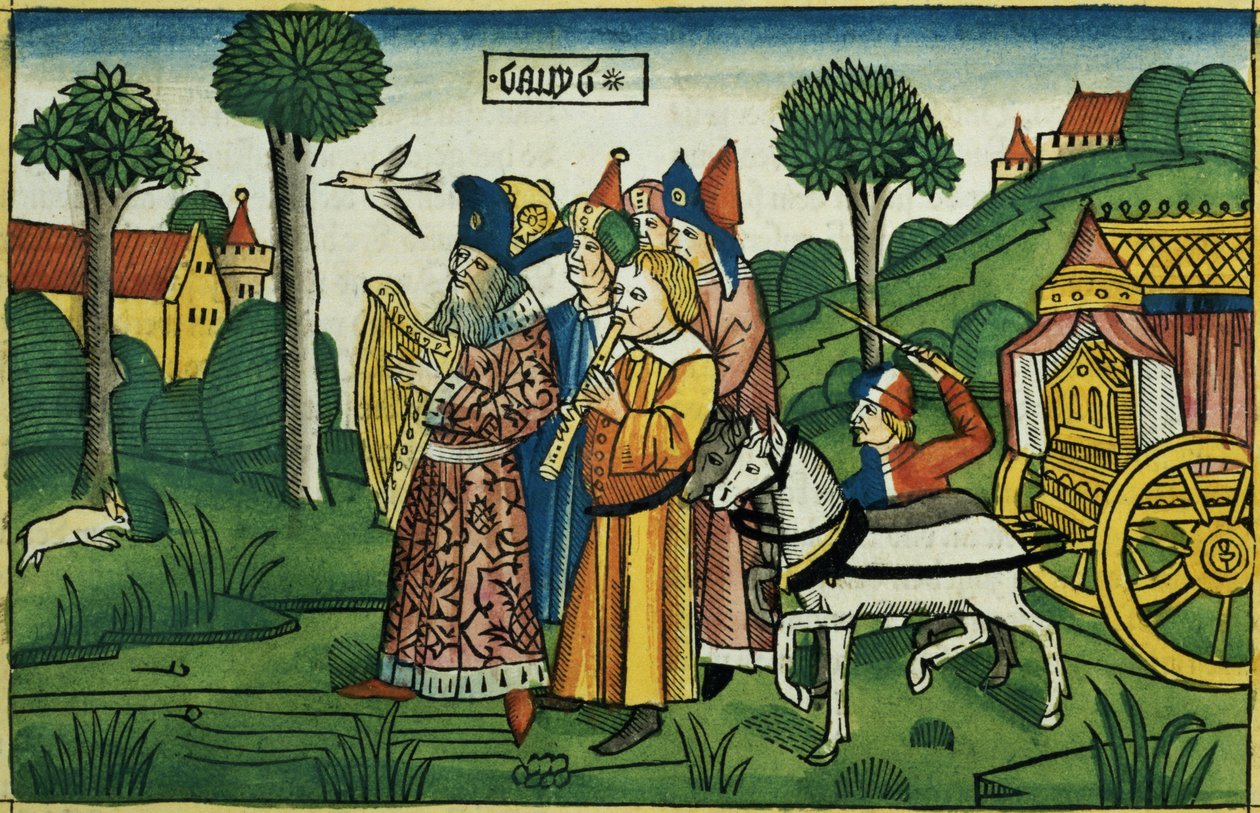 2 Samuel 6 1-5 David, Nürnberg İncil