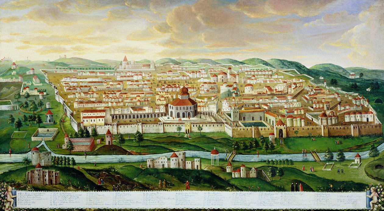 Surlarla çevrili Kudüs Şehri