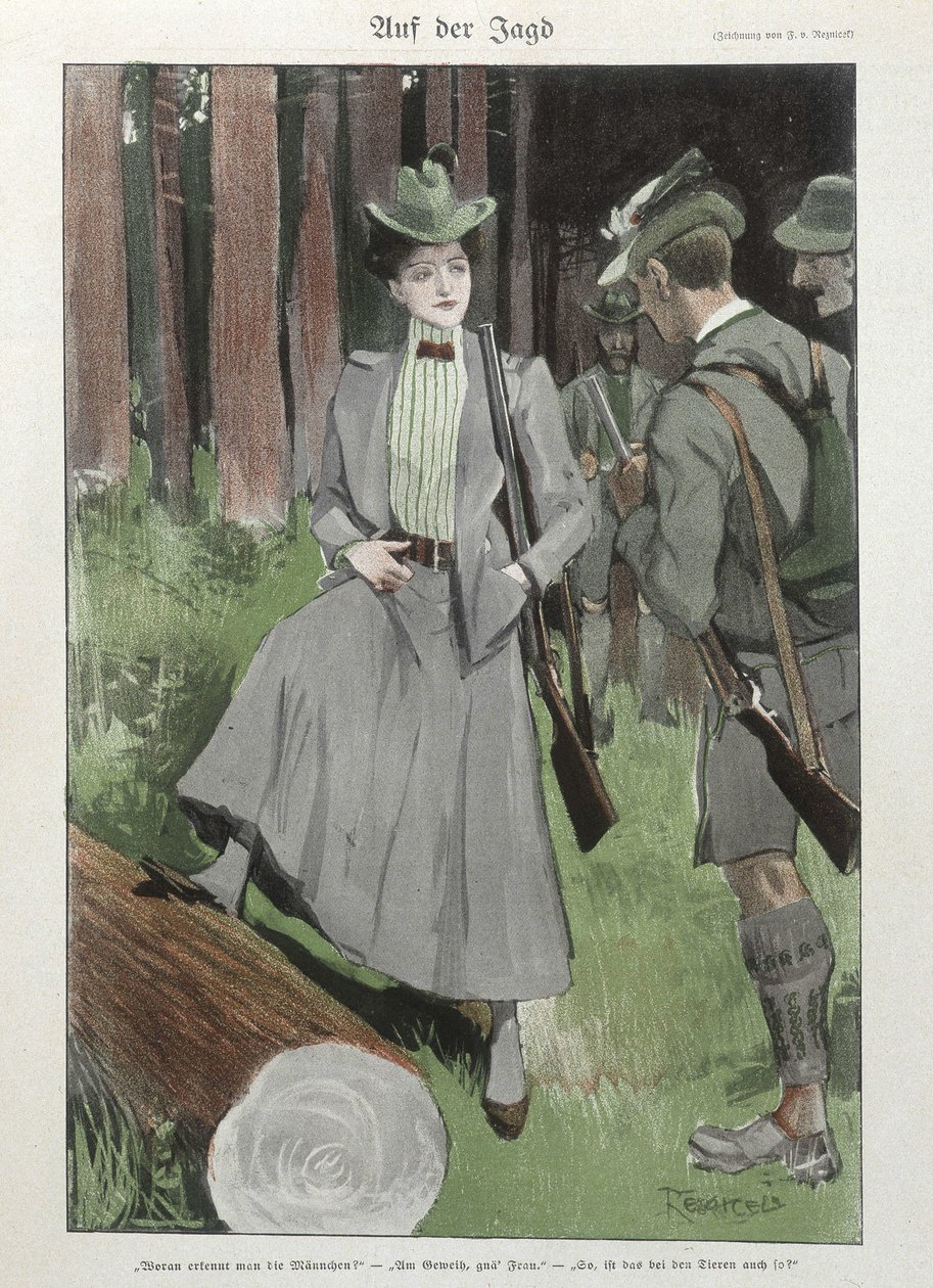 Avlanan bir kadın - Alman doktor. by German School