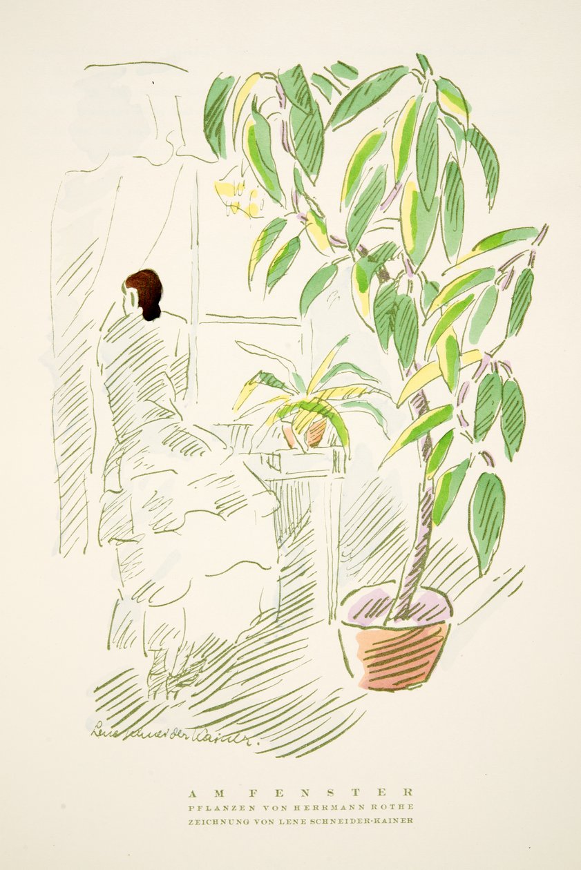 Am Fenster, Hermann Rothe, Styl