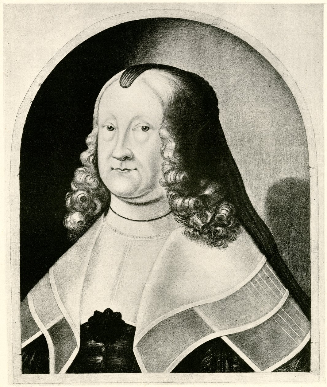 Amalie Elisabeth von Hanau-Münzenberg, 1884-90 (fototip) by German School