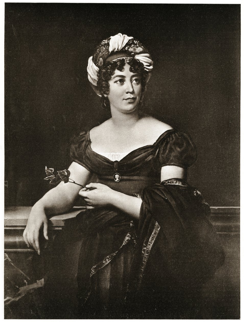 Anne Louise Germaine von Staël-Holstein, 1884-90 (fototip) by German School
