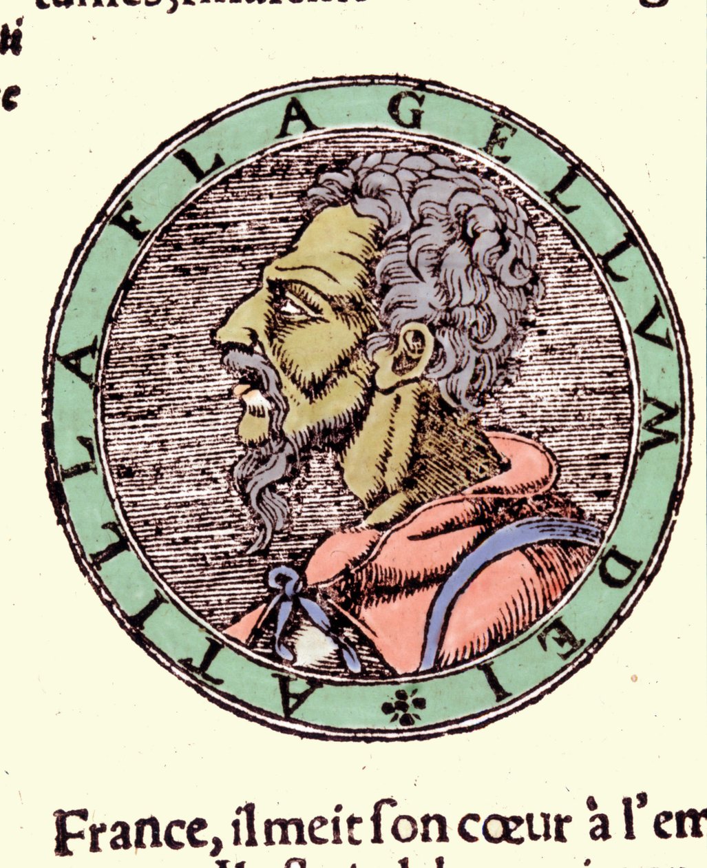 Attila - Sebastiano Munster tarafından “” Cosmographia” da by German School