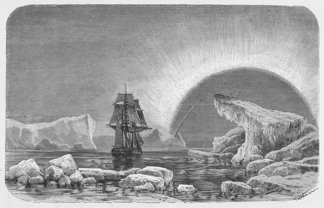 Aurora Borealis - Kuzey Işıkları by German School