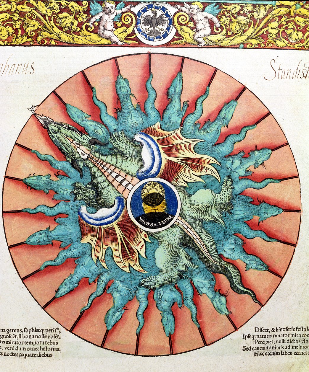 BT1.70.2 Güneş Tutulması, Peter Apian (Bennewitz) (1495-1552) tarafından Astronomicum Caesareum