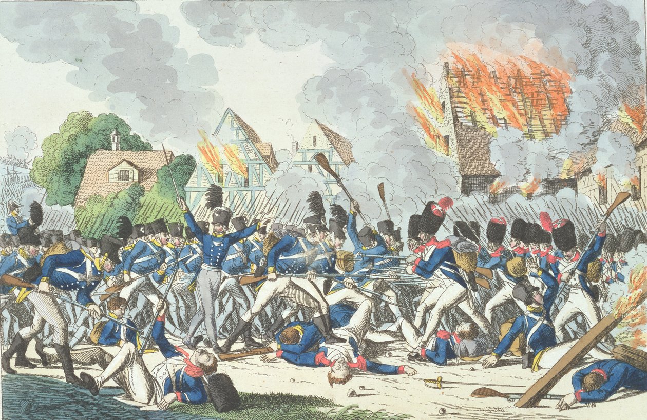 Ligny Savaşı, 16 Haziran 1815 by German School