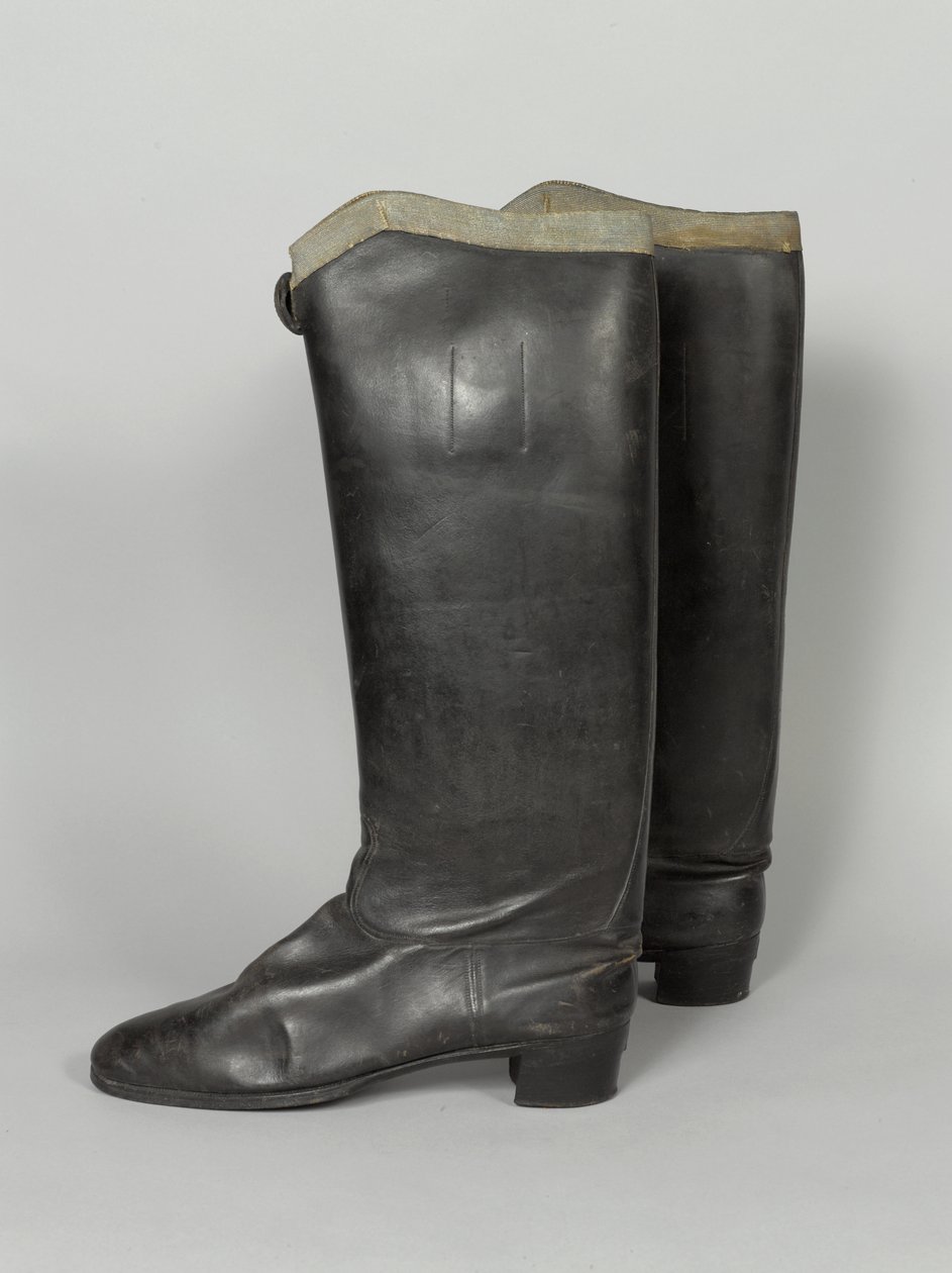 Çizmeler, 3. von Zieten Hussars, SAİK Connaught Dükü tarafından giyilen, 1914 öncesi (çizme) by German School