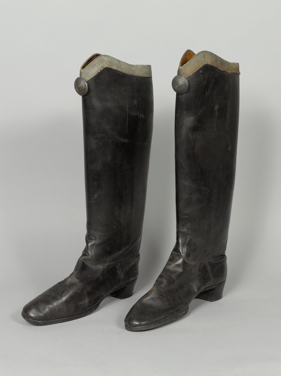 Çizmeler, 3. von Zieten Hussars, SAİK Connaught Dükü tarafından giyilen, 1914 öncesi (çizme) by German School